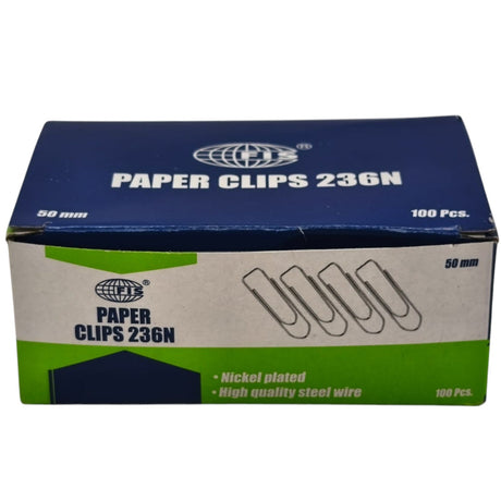 FIS Silver Paper Clips 50MM Office Paperclips Each Size For Easy 100Pcs - Al Kabayel Discount CentreFIS Silver Paper Clips 50MM Office Paperclips Each Size For Easy 100PcsPaper Clips, Staples & FastenersFISAl Kabayel Discount Centre