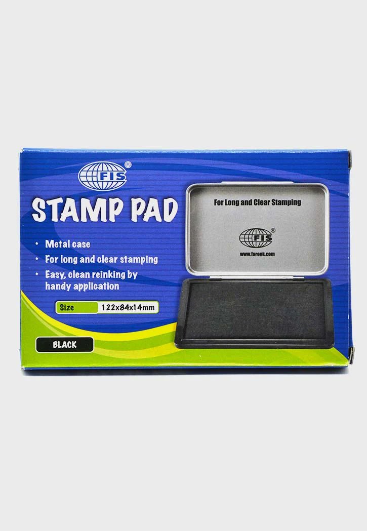 FIS Stamp Pad Medium Size Black - Al Kabayel Discount CentreFIS Stamp Pad Medium Size BlackLables & StampsFISAl Kabayel Discount Centre