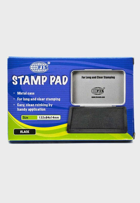 FIS Stamp Pad Medium Size Black - Al Kabayel Discount CentreFIS Stamp Pad Medium Size BlackLables & StampsFISAl Kabayel Discount Centre