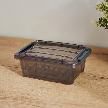 Foly Life Clip Lock Storage Box 1.2 Liter Black - Al Kabayel Discount CentreFoly Life Clip Lock Storage Box 1.2 Liter BlackOrganizers & AccessoriesFOLY LIFEAl Kabayel Discount Centre