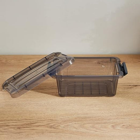 Foly Life Clip Lock Storage Box 1.2 Liter Black - Al Kabayel Discount CentreFoly Life Clip Lock Storage Box 1.2 Liter BlackOrganizers & AccessoriesFOLY LIFEAl Kabayel Discount Centre