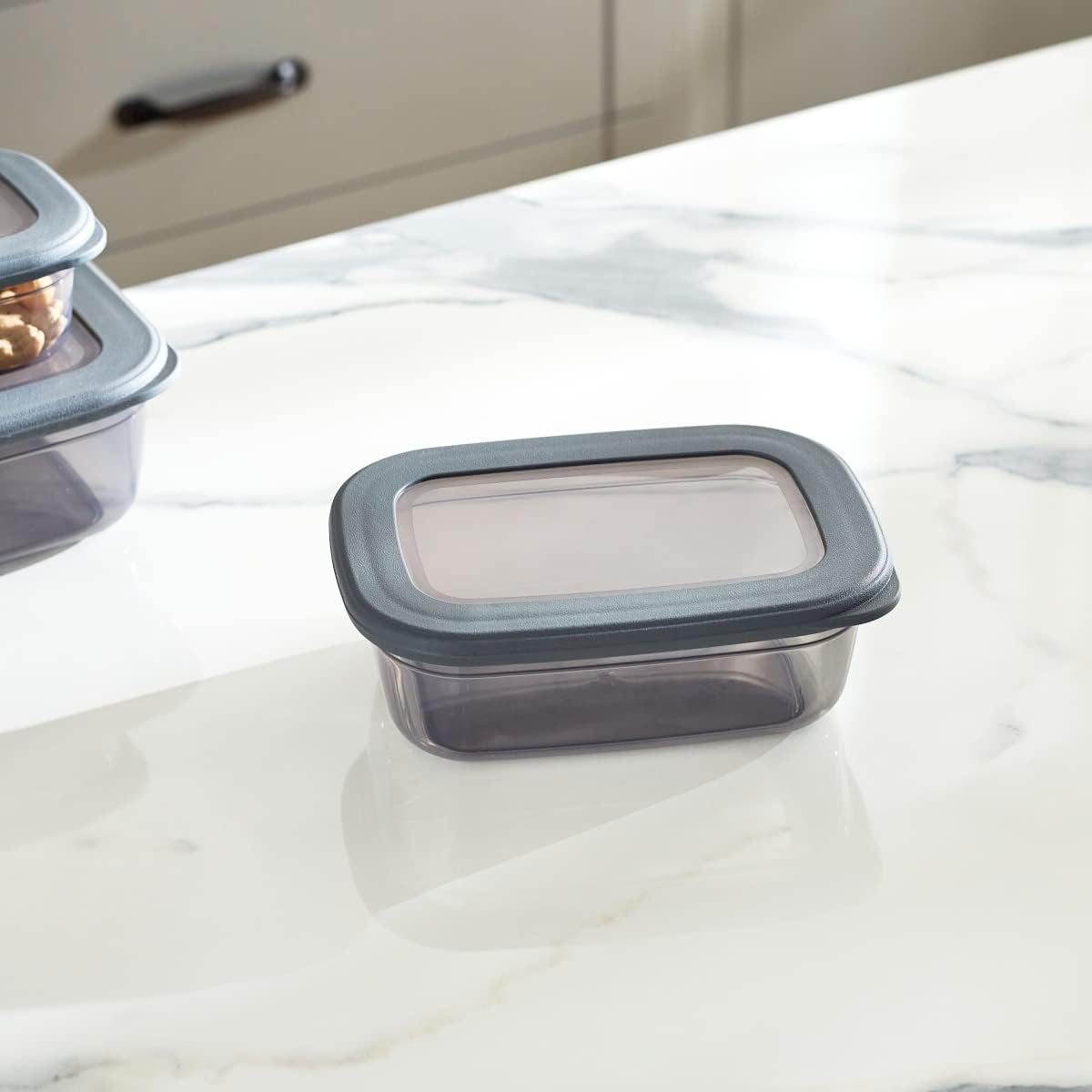 FOLY LIFE Flat Food Container 670ml Transparent Gray | Compact BPA Free Storage Box - Al Kabayel Discount CentreFOLY LIFE Flat Food Container 670ml Transparent Gray | Compact BPA Free Storage BoxOrganizers & AccessoriesFOLY LIFEAl Kabayel Discount Centre