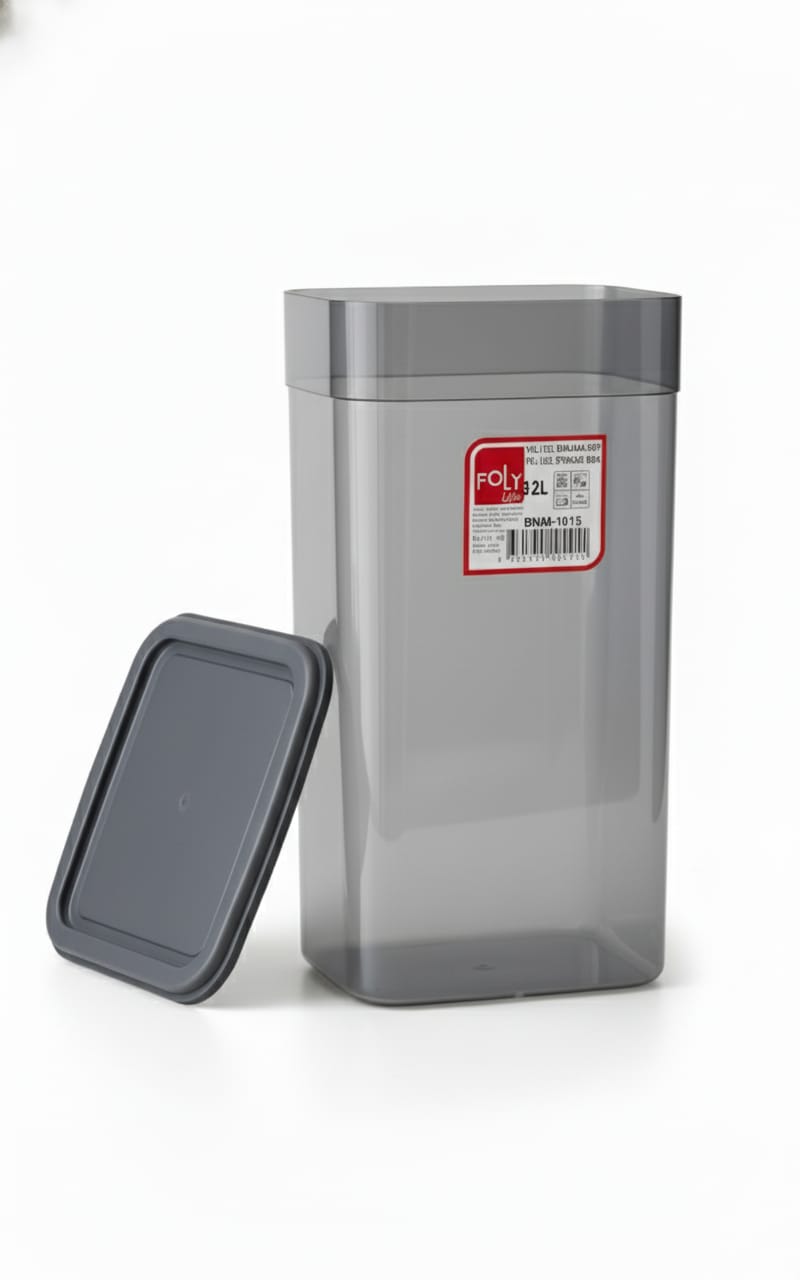 FOLY LIFE Large Food Organizer Box 3.25L Transparent Gray | Reusable Plastic Storage Container with Removable Lid - Al Kabayel Discount CentreFOLY LIFE Large Food Organizer Box 3.25L Transparent Gray | Reusable Plastic Storage Container with Removable LidOrganizers & AccessoriesFOLY LIFEAl Kabayel Discount Centre