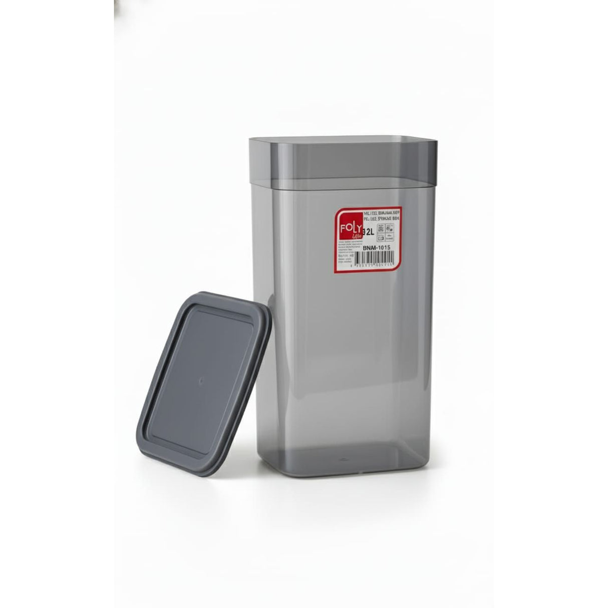 FOLY LIFE Large Food Organizer Box 3.25L Transparent Gray | Reusable Plastic Storage Container with Removable Lid - Al Kabayel Discount CentreFOLY LIFE Large Food Organizer Box 3.25L Transparent Gray | Reusable Plastic Storage Container with Removable LidOrganizers & AccessoriesFOLY LIFEAl Kabayel Discount Centre