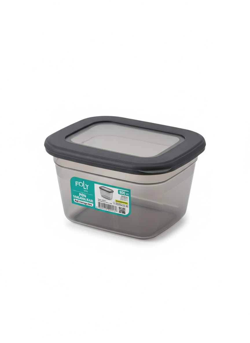 FOLY LIFE Medium Storage Box 800ml Transparent Gray | Reusable Airtight Food Container - Al Kabayel Discount CentreFOLY LIFE Medium Storage Box 800ml Transparent Gray | Reusable Airtight Food ContainerOrganizers & AccessoriesFOLY LIFEAl Kabayel Discount Centre