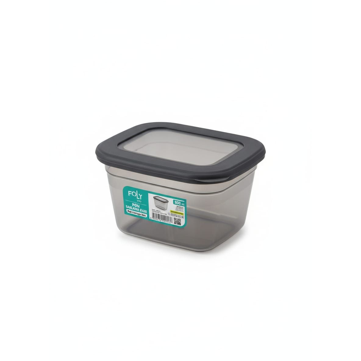 FOLY LIFE Medium Storage Box 800ml Transparent Gray | Reusable Airtight Food Container - Al Kabayel Discount CentreFOLY LIFE Medium Storage Box 800ml Transparent Gray | Reusable Airtight Food ContainerOrganizers & AccessoriesFOLY LIFEAl Kabayel Discount Centre