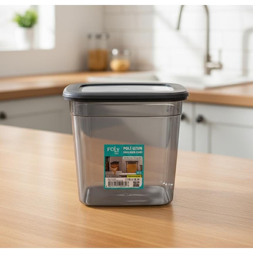 FOLY LIFE Rectangular Storage Box 2L Transparent Gray | Airtight Plastic Food Organizer - Al Kabayel Discount CentreFOLY LIFE Rectangular Storage Box 2L Transparent Gray | Airtight Plastic Food OrganizerOrganizers & AccessoriesFOLY LIFEAl Kabayel Discount Centre