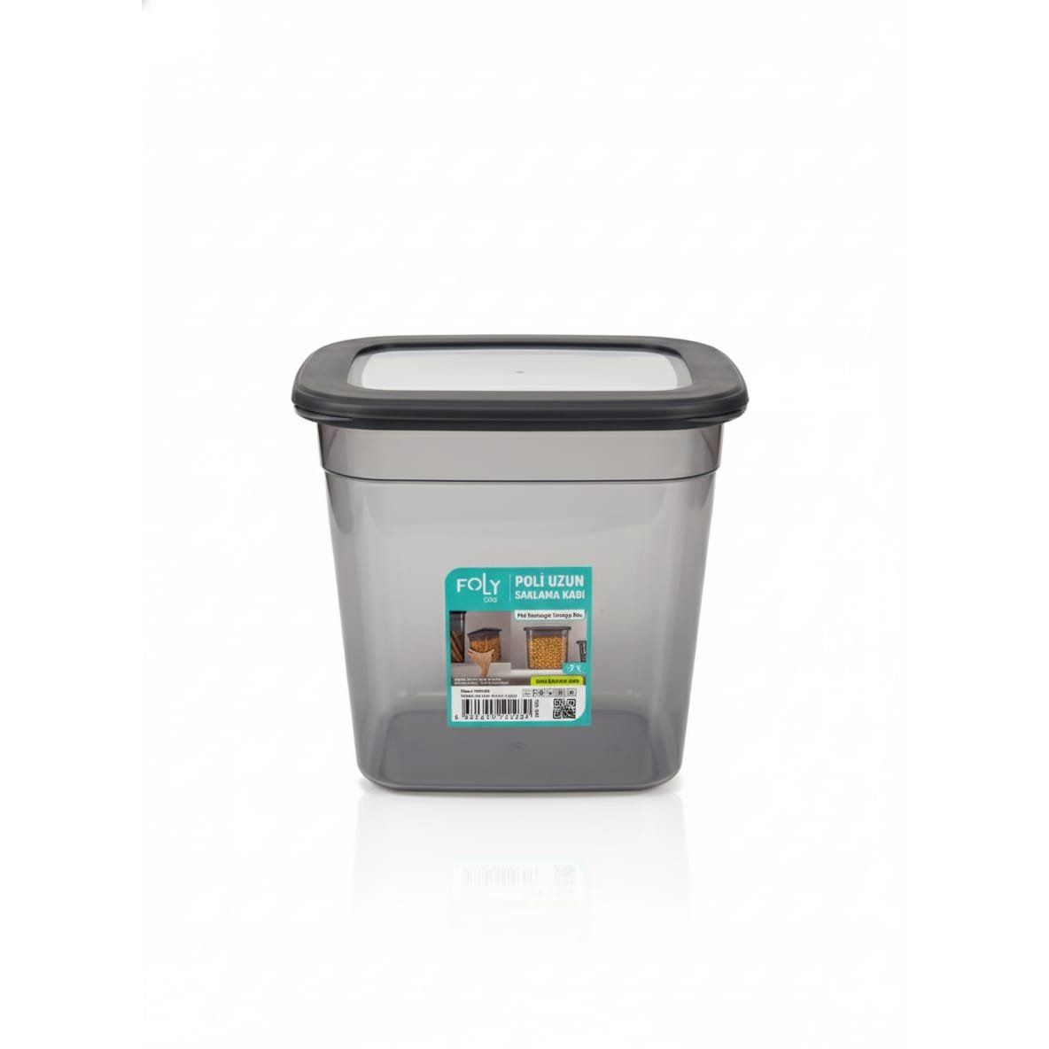 FOLY LIFE Rectangular Storage Box 2L Transparent Gray | Airtight Plastic Food Organizer - Al Kabayel Discount CentreFOLY LIFE Rectangular Storage Box 2L Transparent Gray | Airtight Plastic Food OrganizerOrganizers & AccessoriesFOLY LIFEAl Kabayel Discount Centre