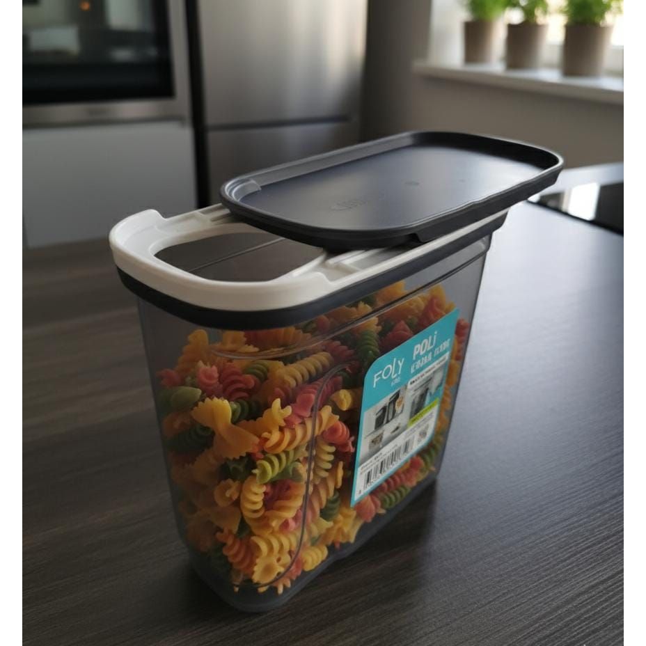 FOLY LIFE Royal Food Storage Box 1.8L Transparent Gray | Elegant Kitchen Organizer - Al Kabayel Discount CentreFOLY LIFE Royal Food Storage Box 1.8L Transparent Gray | Elegant Kitchen OrganizerOrganizers & AccessoriesFOLY LIFEAl Kabayel Discount Centre