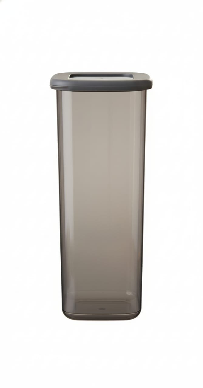 FOLY LIFE Square Storage Box 1.75L Transparent Gray | Double Injection Plastic Food Container - Al Kabayel Discount CentreFOLY LIFE Square Storage Box 1.75L Transparent Gray | Double Injection Plastic Food ContainerOrganizers & AccessoriesFOLY LIFEAl Kabayel Discount Centre