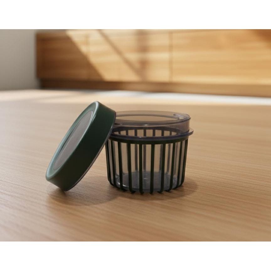 FOLYLIFE 500ml Plastic Storage Container – Small Airtight Box, Dark Green Color for Food & Snacks - Al Kabayel Discount CentreFOLYLIFE 500ml Plastic Storage Container – Small Airtight Box, Dark Green Color for Food & SnacksOrganizers & AccessoriesFOLYLIFEAl Kabayel Discount Centre