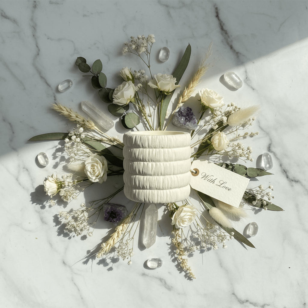 Fresh Touch Scented Candle — Cream Chalk Cup - Al Kabayel Discount CentreFresh Touch Scented Candle — Cream Chalk CupHome FragrancesAKDCAl Kabayel Discount Centre