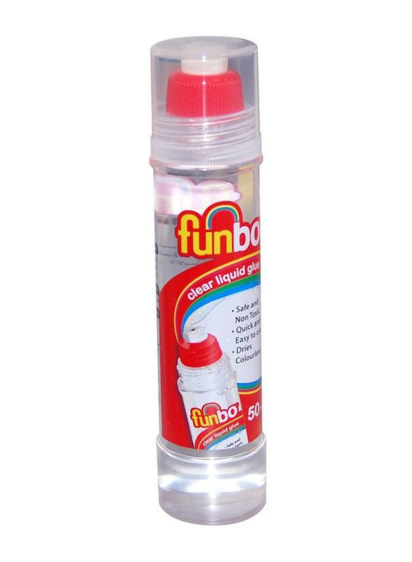 FUNBO Clear Liquid Glue 50ml - Al Kabayel Discount CentreFUNBO Clear Liquid Glue 50mlGlueFUNBOAl Kabayel Discount Centre