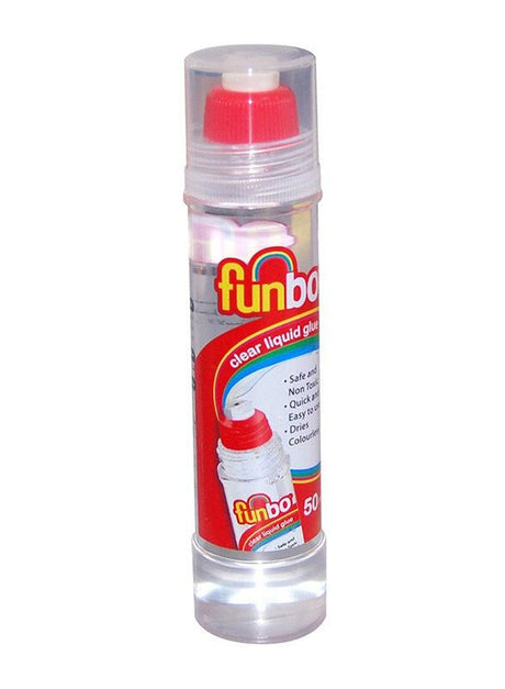 FUNBO Clear Liquid Glue 50ml - Al Kabayel Discount CentreFUNBO Clear Liquid Glue 50mlGlueFUNBOAl Kabayel Discount Centre