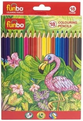 Funbo Colour Pencil 18Pcs Set - Al Kabayel Discount CentreFunbo Colour Pencil 18Pcs SetColor PencilsFUNBOAl Kabayel Discount Centre