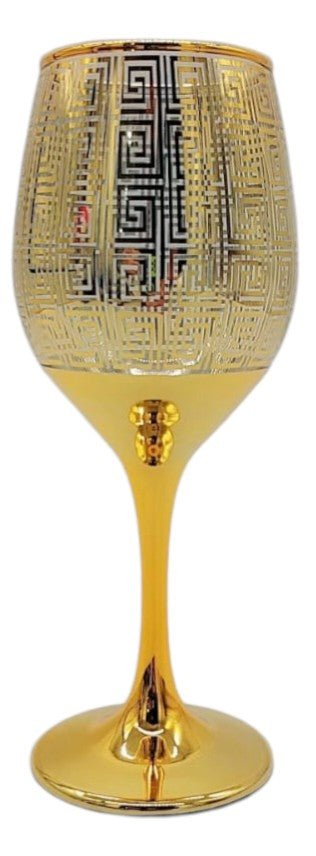 Furong Crafts 7pcs Glass Drinkware Set, 1200ml Jug - 1pc, 250ml Glass - 6pcs, Gold, WGC - 3 - Al Kabayel Discount CentreFurong Crafts 7pcs Glass Drinkware Set, 1200ml Jug - 1pc, 250ml Glass - 6pcs, Gold, WGC - 3Drinkware SetsFURONG CRAFTSAl Kabayel Discount Centre