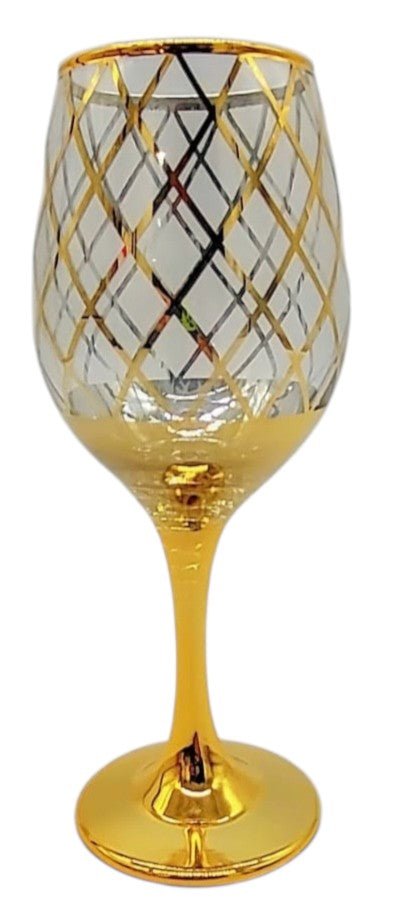 Furong Crafts 7pcs Glass Drinkware Set, 1200ml Jug - 1pc, 250ml Glass - 6pcs, Gold, WGC - 6 - Al Kabayel Discount CentreFurong Crafts 7pcs Glass Drinkware Set, 1200ml Jug - 1pc, 250ml Glass - 6pcs, Gold, WGC - 6Drinkware SetsFURONG CRAFTSAl Kabayel Discount Centre