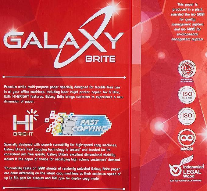 Galaxy A4 Paper 500 Sheets - Al Kabayel Discount CentreGalaxy A4 Paper 500 SheetsCopy & Printer PaperGALAXYAl Kabayel Discount Centre