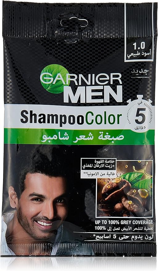 Garnier Men Shampoo Color 1.0 Natural Black - Al Kabayel Discount CentreGarnier Men Shampoo Color 1.0 Natural BlackHair CareGARNIERAl Kabayel Discount Centre