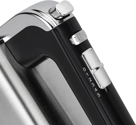 Geepas 160W Hand Mixer, Professional Electric Handheld Mixer for Baking, 5 Speed Function, Includes Stainless Steel Beaters & Dough Hooks, Eject Button, GHM2001 - Al Kabayel Discount CentreGeepas 160W Hand Mixer, Professional Electric Handheld Mixer for Baking, 5 Speed Function, Includes Stainless Steel Beaters & Dough Hooks, Eject Button, GHM2001Food & Drink AppliancesGEEPASAl Kabayel Discount Centre