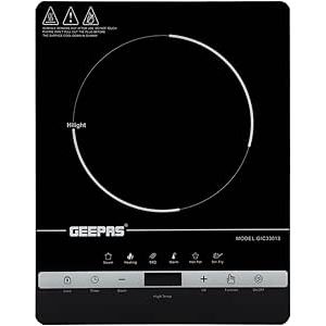 Geepas 4 Digit LED Display Digital Infrared Cooker, GIC33013 | 8 Temperature Settings | 3hrs Programmable Timer | 2000W Ceramic Heating Element - Al Kabayel Dicount CenterGeepas 4 Digit LED Display Digital Infrared Cooker, GIC33013 | 8 Temperature Settings | 3hrs Programmable Timer | 2000W Ceramic Heating ElementElectric Pans & Hot PlatesgeepassAl Kabayel Dicount Center