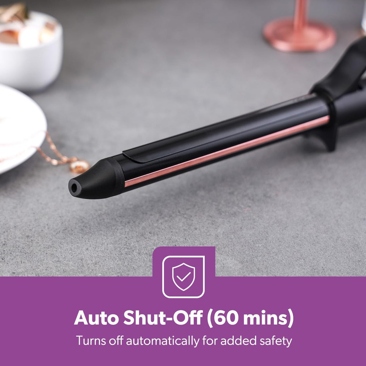 Geepas Expert Salon Hair Curler GHC86099UK | Ceramic - Coated Barrel, Digital Display, Rotary Temp Control, 60 - Min Auto Shut - Off, Safe & Professional - Al Kabayel Discount CentreGeepas Expert Salon Hair Curler GHC86099UK | Ceramic - Coated Barrel, Digital Display, Rotary Temp Control, 60 - Min Auto Shut - Off, Safe & ProfessionalHair StraightenerGEEPASAl Kabayel Discount Centre