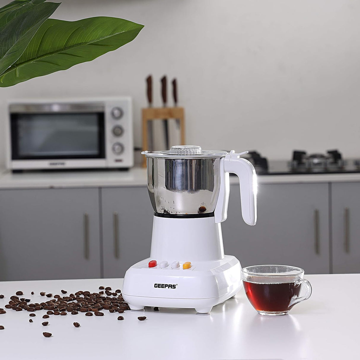 Geepas Food Processor, Stainless Steel Cutting Blade, GCG286 | Transparent Lid | 600W Motor with Overheat Protection | Ideal for Coffee Beans, Spices, & Dried Nuts Grinding - Al Kabayel Discount CentreGeepas Food Processor, Stainless Steel Cutting Blade, GCG286 | Transparent Lid | 600W Motor with Overheat Protection | Ideal for Coffee Beans, Spices, & Dried Nuts GrindingBlenders, Mixers & Food ProcessorsGEEPASAl Kabayel Discount Centre