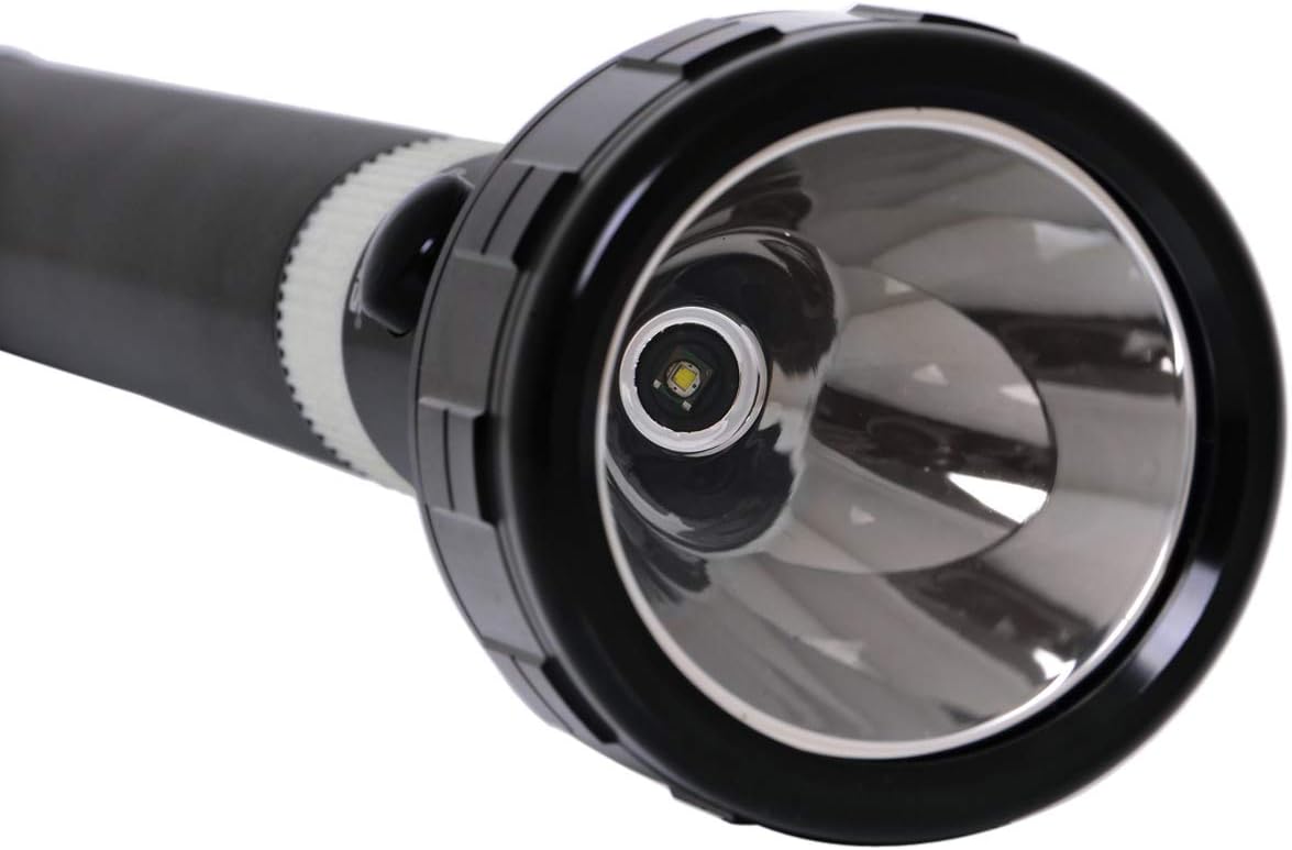 Geepas GFL4658 Rechargeable LED Flashlight, Set of 3| Hyper Bright White 2000 Meters Range Portable Torch High Beam LED Flashlight| Water Proof Pocket Flashlight with Charger, battery - Al Kabayel Dicount CenterGeepas GFL4658 Rechargeable LED Flashlight, Set of 3| Hyper Bright White 2000 Meters Range Portable Torch High Beam LED Flashlight| Water Proof Pocket Flashlight with Charger, batteryHandheld FlashlightsgeepassAl Kabayel Dicount Center