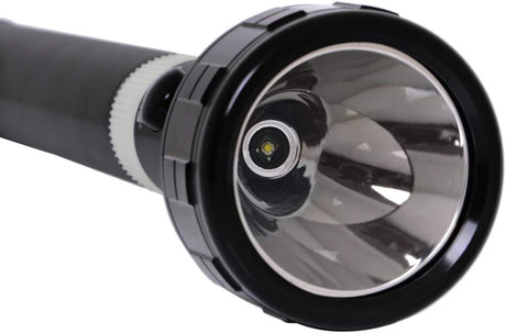 Geepas GFL4658 Rechargeable LED Flashlight, Set of 3| Hyper Bright White 2000 Meters Range Portable Torch High Beam LED Flashlight| Water Proof Pocket Flashlight with Charger, battery - Al Kabayel Dicount CenterGeepas GFL4658 Rechargeable LED Flashlight, Set of 3| Hyper Bright White 2000 Meters Range Portable Torch High Beam LED Flashlight| Water Proof Pocket Flashlight with Charger, batteryHandheld FlashlightsgeepassAl Kabayel Dicount Center