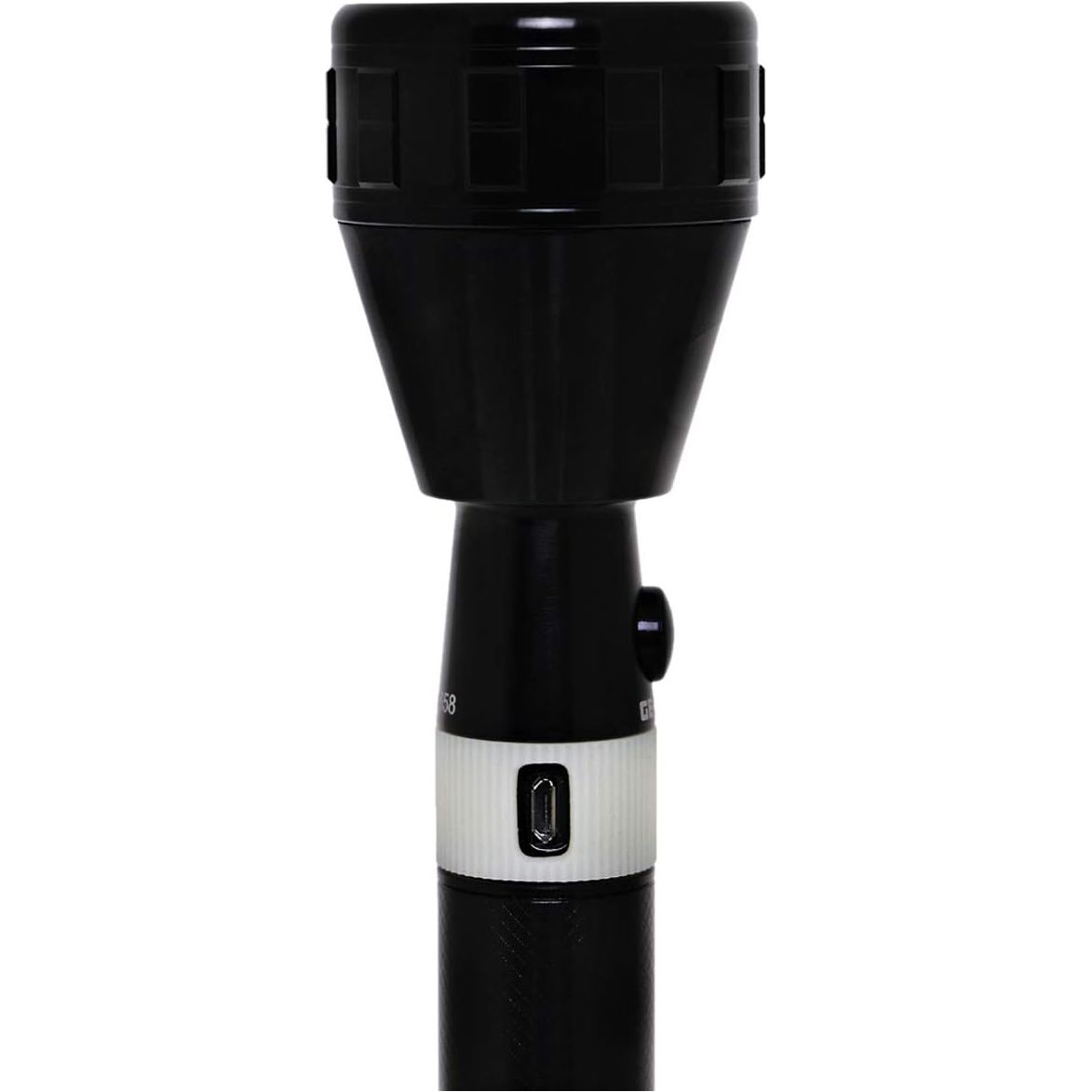 Geepas GFL4658 Rechargeable LED Flashlight, Set of 3| Hyper Bright White 2000 Meters Range Portable Torch High Beam LED Flashlight| Water Proof Pocket Flashlight with Charger, battery - Al Kabayel Dicount CenterGeepas GFL4658 Rechargeable LED Flashlight, Set of 3| Hyper Bright White 2000 Meters Range Portable Torch High Beam LED Flashlight| Water Proof Pocket Flashlight with Charger, batteryHandheld FlashlightsgeepassAl Kabayel Dicount Center