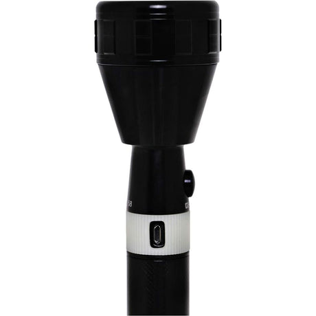 Geepas GFL4658 Rechargeable LED Flashlight, Set of 3| Hyper Bright White 2000 Meters Range Portable Torch High Beam LED Flashlight| Water Proof Pocket Flashlight with Charger, battery - Al Kabayel Dicount CenterGeepas GFL4658 Rechargeable LED Flashlight, Set of 3| Hyper Bright White 2000 Meters Range Portable Torch High Beam LED Flashlight| Water Proof Pocket Flashlight with Charger, batteryHandheld FlashlightsgeepassAl Kabayel Dicount Center