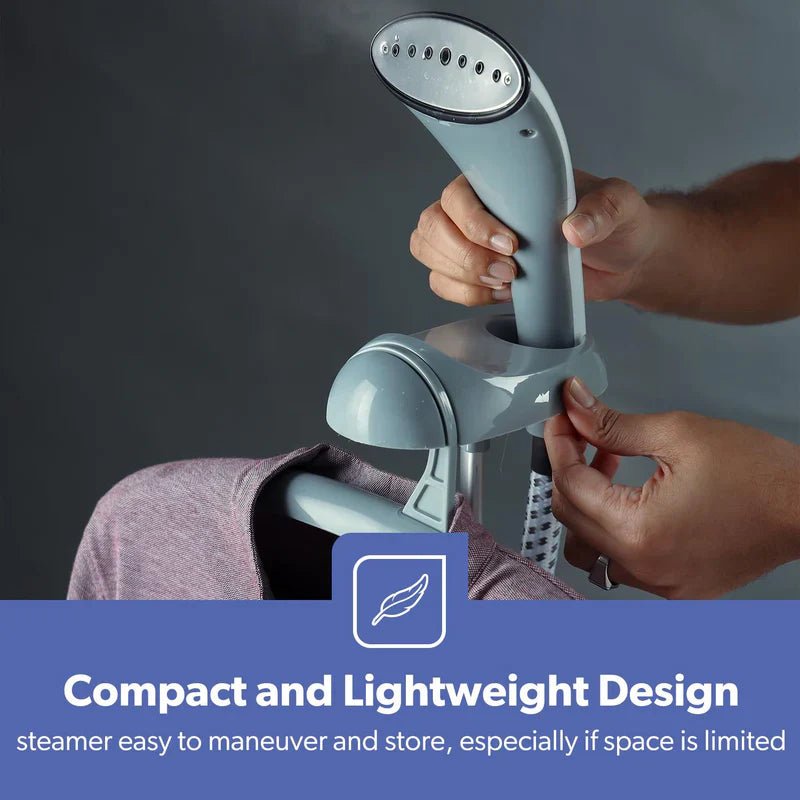 Geepas GGS25022 Garment Steamer - 2000W Power- 1.8L Water Tank - Al Kabayel Discount CentreGeepas GGS25022 Garment Steamer - 2000W Power- 1.8L Water TankIrons & SteamersGEEPASAl Kabayel Discount Centre