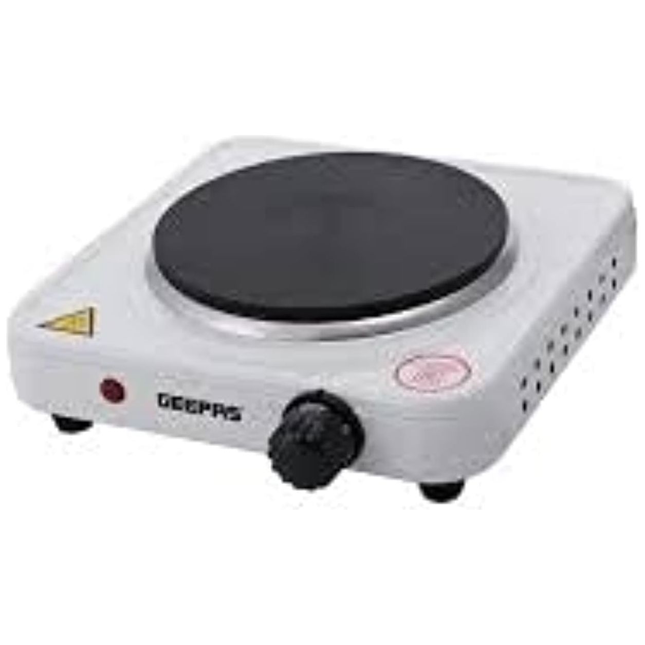 Geepas GHP32013 1000W Electric Single Hot Plate for Flexible & Precise Table Top Cooking - Cast Iron Heating Plate - Al Kabayel Dicount CenterGeepas GHP32013 1000W Electric Single Hot Plate for Flexible & Precise Table Top Cooking - Cast Iron Heating PlateSpecialty AppliancesgeepassAl Kabayel Dicount Center