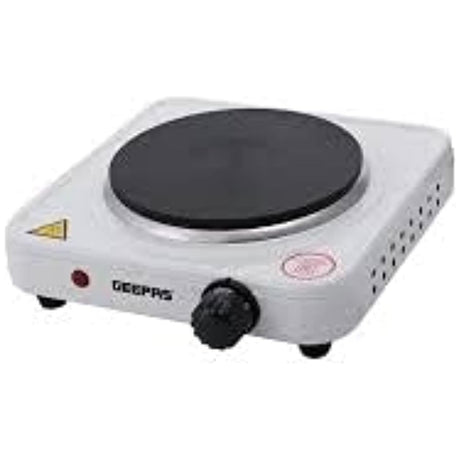 Geepas GHP32013 1000W Electric Single Hot Plate for Flexible & Precise Table Top Cooking - Cast Iron Heating Plate - Al Kabayel Dicount CenterGeepas GHP32013 1000W Electric Single Hot Plate for Flexible & Precise Table Top Cooking - Cast Iron Heating PlateSpecialty AppliancesgeepassAl Kabayel Dicount Center
