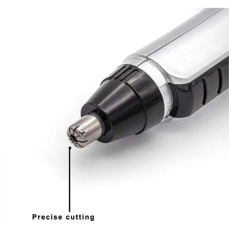 Geepas GNT8651 Nose & Ear Trimmer - Professional 2 in 1 Eyebrow & Facial Hair Trimmer for Men |Cleaning Brush - Electric Nostril Nasal Hair Painless Clipper - Al Kabayel Dicount CenterGeepas GNT8651 Nose & Ear Trimmer - Professional 2 in 1 Eyebrow & Facial Hair Trimmer for Men |Cleaning Brush - Electric Nostril Nasal Hair Painless ClippertrimmergeepassAl Kabayel Dicount Center