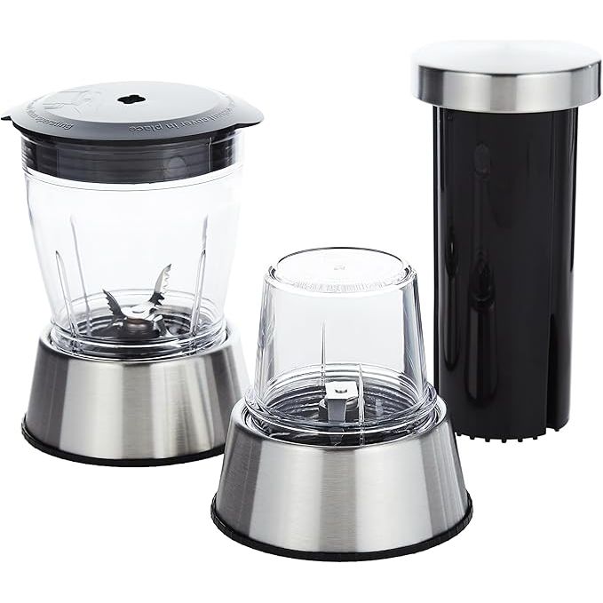 Geepas GSB5451 4 - in - 1 Juicer & Blender - Compact Electric Blender, Juicer, Chopper & Grinder | 2 - Speed Pulse Function for Ice Crusher | 800W - 2 Years Warranty - Al Kabayel Dicount CenterGeepas GSB5451 4 - in - 1 Juicer & Blender - Compact Electric Blender, Juicer, Chopper & Grinder | 2 - Speed Pulse Function for Ice Crusher | 800W - 2 Years WarrantyFood & Drink AppliancesgeepassAl Kabayel Dicount Center