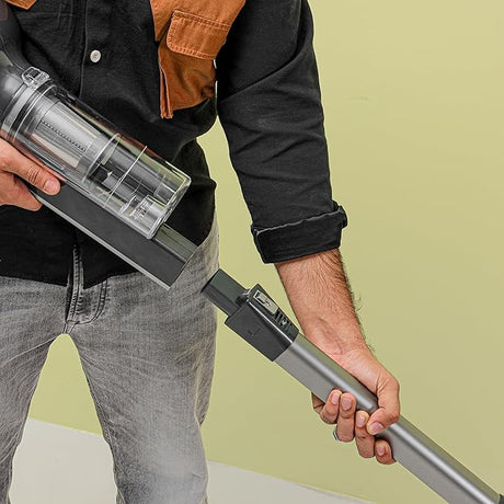 Geepas GVC2596N Stick & Handheld Vacuum Cleaner, HEPA Filter | Handheld & Stick, 0.9L Dust Bag Capacity, 600W Powerful Motor, Transparent Dust Cup for Easy Check, Lightweight Body & Low Noise - Al Kabayel Dicount CenterGeepas GVC2596N Stick & Handheld Vacuum Cleaner, HEPA Filter | Handheld & Stick, 0.9L Dust Bag Capacity, 600W Powerful Motor, Transparent Dust Cup for Easy Check, Lightweight Body & Low Noisevacuum cleanersgeepassAl Kabayel Dicount Center