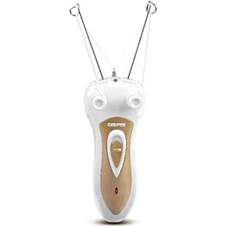 Geepas - Ideal for All Skin Types Rechargeable Ladies Epilator Set GLS8690 - Al Kabayel Dicount CenterGeepas - Ideal for All Skin Types Rechargeable Ladies Epilator Set GLS8690epilator for womengeepassAl Kabayel Dicount Center