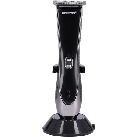 Geepas - Rechargeable Trimmer, Adjustable Trimming Guide, GTR56024 | Cordless Trimmer for Men's Beard | Charging Indicators | Hair Clipper & Beard Stubble Trimmer Kit - Al Kabayel Dicount CenterGeepas - Rechargeable Trimmer, Adjustable Trimming Guide, GTR56024 | Cordless Trimmer for Men's Beard | Charging Indicators | Hair Clipper & Beard Stubble Trimmer KittrimmergeepassAl Kabayel Dicount Center