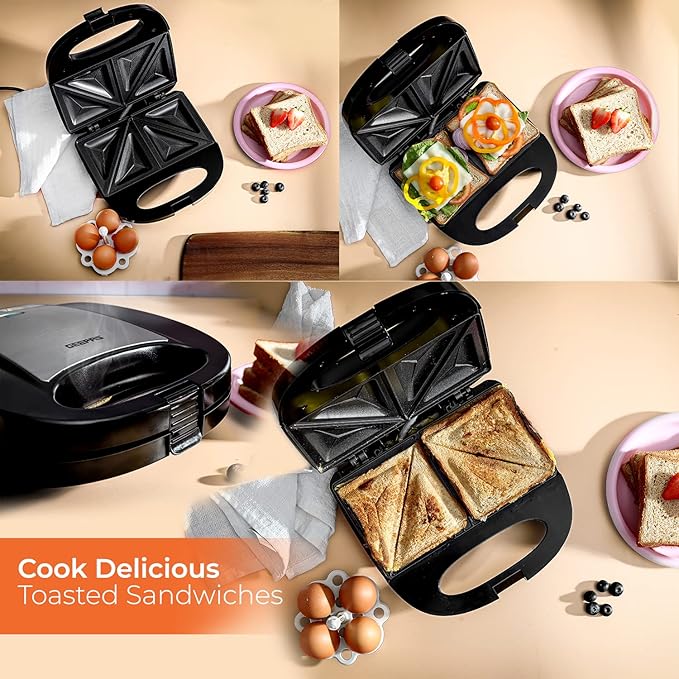 Geepas Sandwich Maker - Gsm6002 - Al Kabayel Dicount CenterGeepas Sandwich Maker - Gsm6002Sandwich Makers & Panini PressesgeepassAl Kabayel Dicount Center