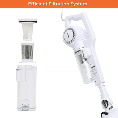 GEEPAS Vacuum Cleaner 0.9L Dust Bag Capacity, 600W Powerful Motor GVC2596N - Al Kabayel Discount CentreGEEPAS Vacuum Cleaner 0.9L Dust Bag Capacity, 600W Powerful Motor GVC2596NVacuum CleanersGEEPASAl Kabayel Discount Centre