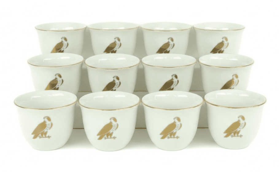 Germax 12 Pieces National Day Special Ceramic Cawa Cup Set – Exclusive Falcon Design Representing Emirati Pride - Al Kabayel Discount CentreGermax 12 Pieces National Day Special Ceramic Cawa Cup Set – Exclusive Falcon Design Representing Emirati PrideTea SetsGERMAXAl Kabayel Discount Centre