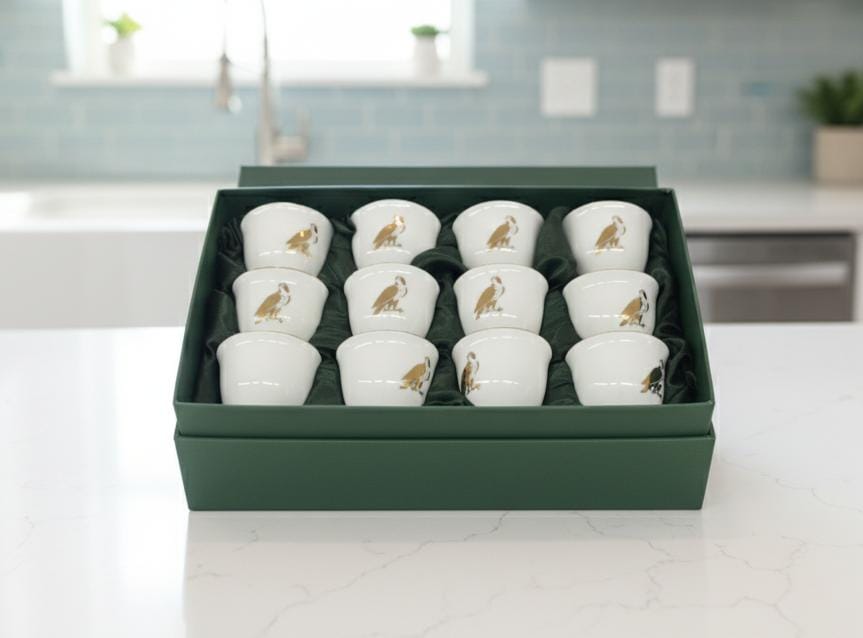 Germax 12 Pieces National Day Special Ceramic Cawa Cup Set – Exclusive Falcon Design Representing Emirati Pride - Al Kabayel Discount CentreGermax 12 Pieces National Day Special Ceramic Cawa Cup Set – Exclusive Falcon Design Representing Emirati PrideTea SetsGERMAXAl Kabayel Discount Centre