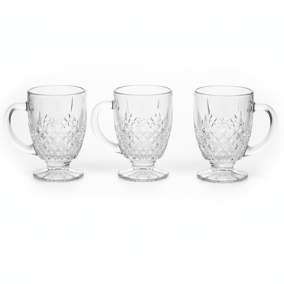 Germax Everyday Use Tea Glass Set of Three Pieces with 200 ml - Al Kabayel Discount CentreGermax Everyday Use Tea Glass Set of Three Pieces with 200 mlTumblersGermaxAl Kabayel Discount Centre