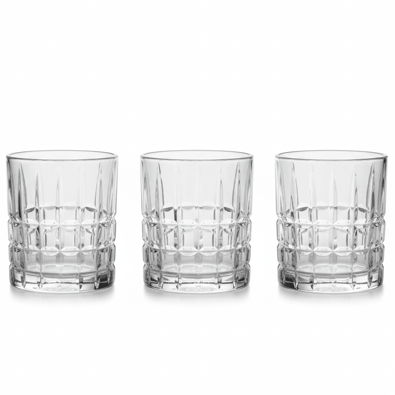 Germax Large Capacity Clear Glass Tumblers – Heavy Duty Drinkware Set, 3 Pieces, 338 ml - Al Kabayel Discount CentreGermax Large Capacity Clear Glass Tumblers – Heavy Duty Drinkware Set, 3 Pieces, 338 mlTumblersGERMAXAl Kabayel Discount Centre