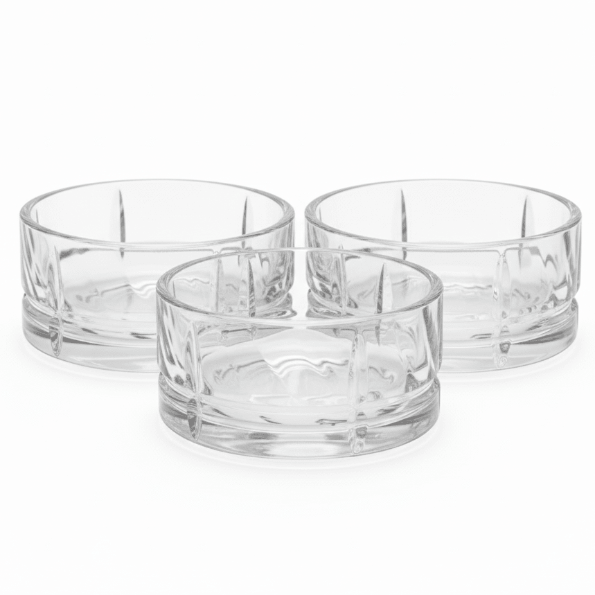 Germax Small Size 100ml Glass Ice Cream Dessert Bowls – Perfect for Kids Portions & Serving – Set of 3 - Al Kabayel Discount CentreGermax Small Size 100ml Glass Ice Cream Dessert Bowls – Perfect for Kids Portions & Serving – Set of 3TumblersGERMAXAl Kabayel Discount Centre