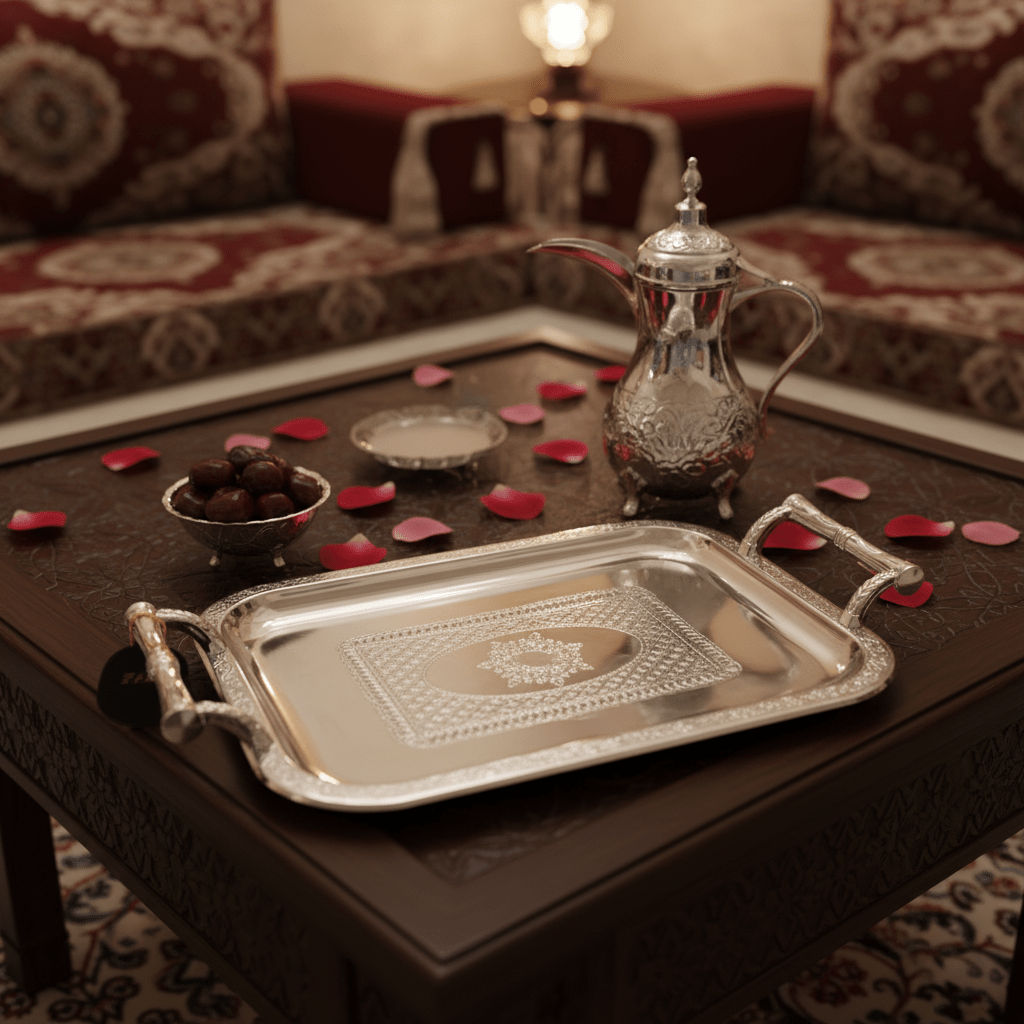 Germax Stainless Steel Rectangle Serving Tray with Handles - 23.5cmX38cm - Al Kabayel Discount CentreGermax Stainless Steel Rectangle Serving Tray with Handles - 23.5cmX38cmServing TraysGERMAXAl Kabayel Discount Centre
