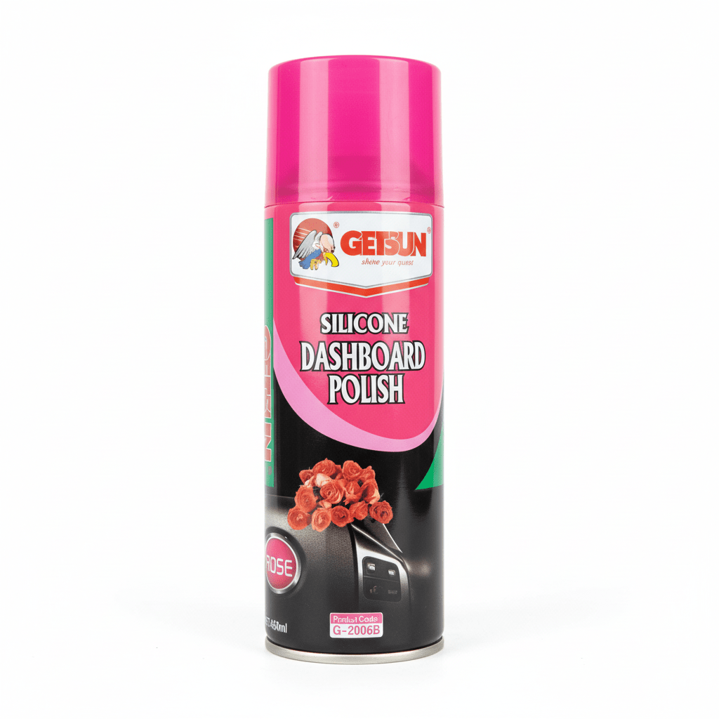 Getsun Silicone Dashboard Polish – Rose Fragrance - 450ml - Al Kabayel Discount CentreGetsun Silicone Dashboard Polish – Rose Fragrance - 450mlFragrancesGETSUNAl Kabayel Discount Centre