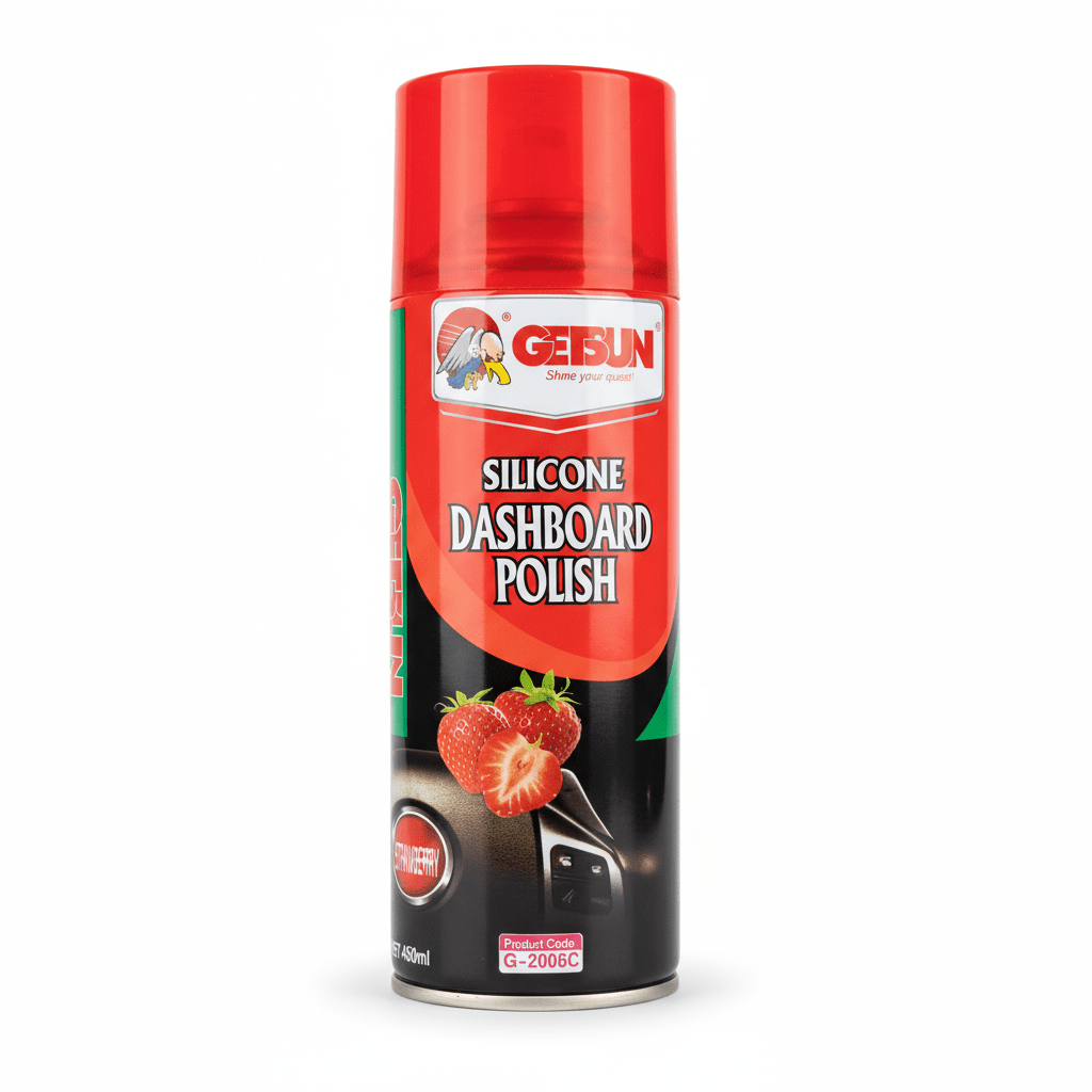 Getsun Silicone Dashboard Polish – Strawberry Scent - 450ml - Al Kabayel Discount CentreGetsun Silicone Dashboard Polish – Strawberry Scent - 450mlFragrancesGETSUNAl Kabayel Discount Centre