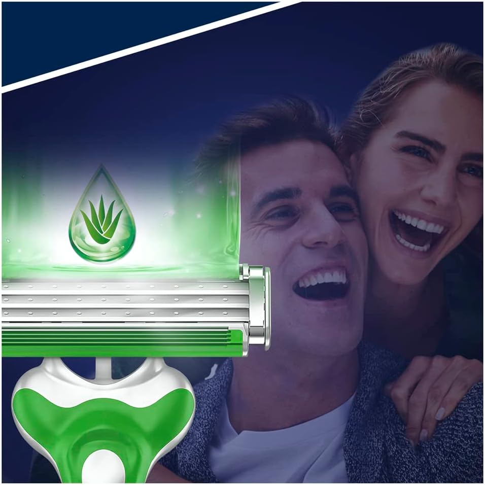 Gillette Blue 3 Sensitive Men's Disposable Razors - 3 Pieces - Al Kabayel Discount CentreGillette Blue 3 Sensitive Men's Disposable Razors - 3 PiecesPersonal Care & Styling ToolsGILLETTEAl Kabayel Discount Centre